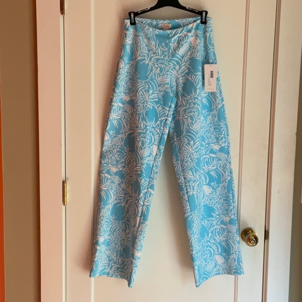 Persifor stretch straight leg pants size Small